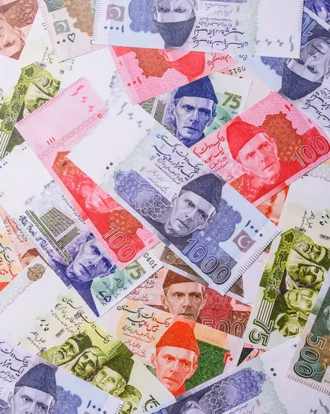 Pakistan, Pakistan, kağıt para. İş ve anlaşmalar için nakit notlar