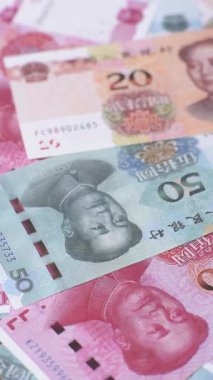 Çin kağıt parası Yuan Renminbi, Çin banknotları. Kavramsal mali altyapı