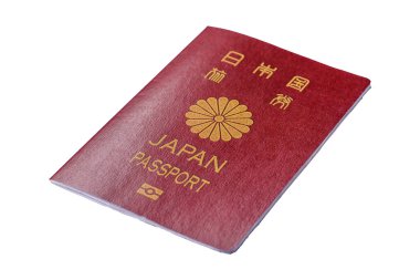 Seyahat etmek, uçmak ve iş yapmak için Japon pasaportu. Japonya belgesi, sınırı geçmek için kimlik