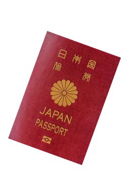 Seyahat etmek, uçmak ve iş yapmak için Japon pasaportu. Japonya belgesi, sınırı geçmek için kimlik