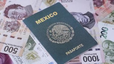 Seyahat etmek, uçmak ve iş yapmak için Meksika pasaportu. Meksika belgesi, sınırı geçmek için kimlik