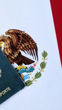 Seyahat etmek, uçmak ve iş yapmak için Meksika pasaportu. Meksika belgesi, sınırı geçmek için kimlik