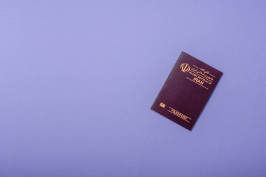 Seyahat etmek, uçmak ve iş yapmak için İran pasaportu. İran belgesi, sınırı geçmek için kimlik