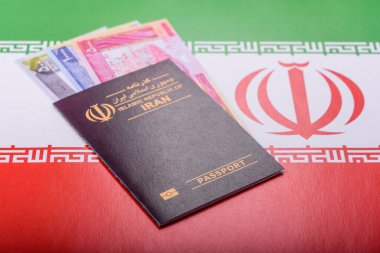 Seyahat etmek, uçmak ve iş yapmak için İran pasaportu. İran belgesi, sınırı geçmek için kimlik