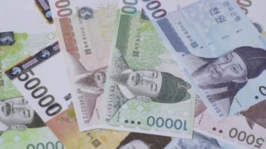 Kağıt para, Güney Kore banknotları finans sektörü geçmişi. Nakit, yatırım, bankacılık