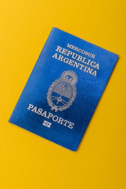 Seyahat etmek, uçmak ve iş yapmak için Arjantin pasaportu. Arjantin belgesi, sınırı geçmek için kimlik
