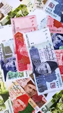Pakistan, Pakistan, kağıt para. İş ve anlaşmalar için nakit notlar