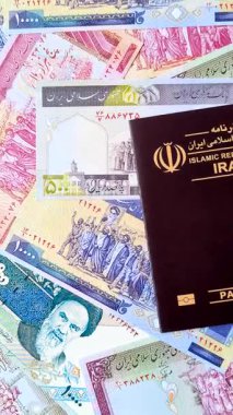 Seyahat etmek, uçmak ve iş yapmak için İran pasaportu. İran belgesi, sınırı geçmek için kimlik