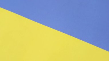 Bağımsızlık, özgürlük ve barışın sembolü olarak mavi ve sarı renkli Ukrayna bayrağı. Tasarımınız için Ukrayna bayrağı