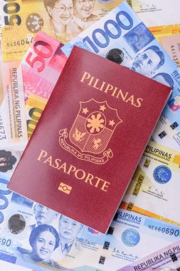 Seyahat etmek, uçmak ve iş yapmak için Filipinler pasaportu. Filipinler belgesi, sınırı geçmek için kimlik