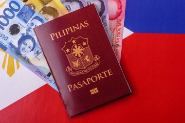 Seyahat etmek, uçmak ve iş yapmak için Filipinler pasaportu. Filipinler belgesi, sınırı geçmek için kimlik