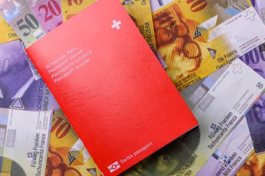Seyahat etmek, uçmak ve iş yapmak için İsviçre pasaportu. İsviçre belgesi, sınırı geçmek için kimlik