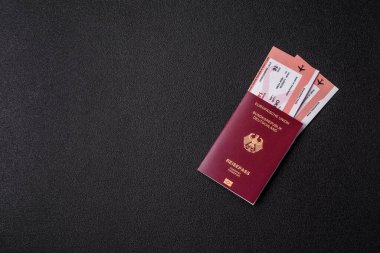 Alman pasaportu, Alman seyahat belgesi, sınır kapısı, iş amaçlı.