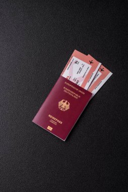 Alman pasaportu, Alman seyahat belgesi, sınır kapısı, iş amaçlı.