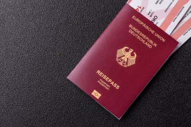 Alman pasaportu, Alman seyahat belgesi, sınır kapısı, iş amaçlı.
