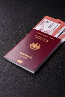 Alman pasaportu, Alman seyahat belgesi, sınır kapısı, iş amaçlı.