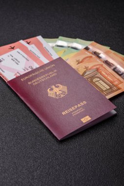 Alman pasaportu, Alman seyahat belgesi, sınır kapısı, iş amaçlı.