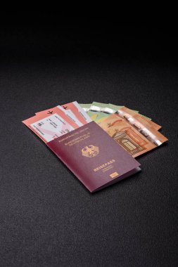 Alman pasaportu, Alman seyahat belgesi, sınır kapısı, iş amaçlı.