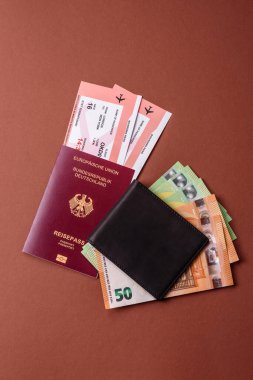 Alman pasaportu, Alman seyahat belgesi, sınır kapısı, iş amaçlı.