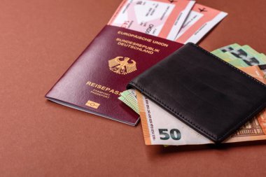 Alman pasaportu, Alman seyahat belgesi, sınır kapısı, iş amaçlı.