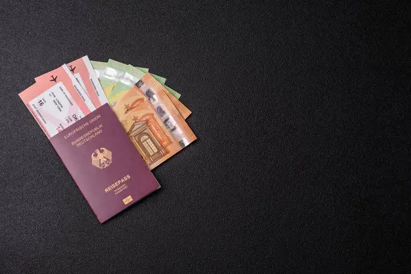 Alman pasaportu, Alman seyahat belgesi, sınır kapısı, iş amaçlı.