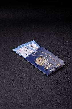 Seyahat, uçmak ve iş yapmak için Brezilya pasaportu. Brezilya belgesi, sınırı geçmek için kimlik