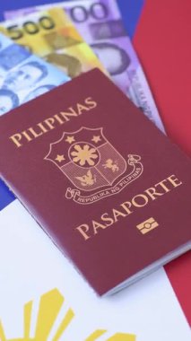 Seyahat etmek, uçmak ve iş yapmak için Filipinler pasaportu. Filipinler belgesi, sınırı geçmek için kimlik