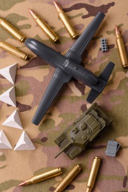 İnsansız casusluk teknolojisi ve düşmana saldıran insansız hava aracı. İHA 'lar, ülkenin işgalcilere karşı savunmasının temeli.