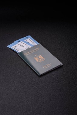 Seyahat etmek, uçmak ve iş yapmak için Mısır pasaportu. Mısır belgesi, sınırı geçmek için kimlik