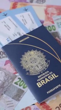 Seyahat, uçmak ve iş yapmak için Brezilya pasaportu. Brezilya belgesi, sınırı geçmek için kimlik