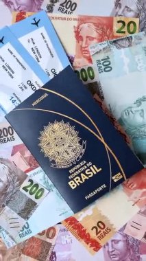 Seyahat, uçmak ve iş yapmak için Brezilya pasaportu. Brezilya belgesi, sınırı geçmek için kimlik