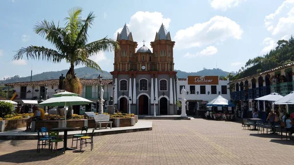 콜롬비아 Cartagena Indias 2022 Cartagena 스페인 식민지 Unesco Heritage 마을의 — 스톡 사진