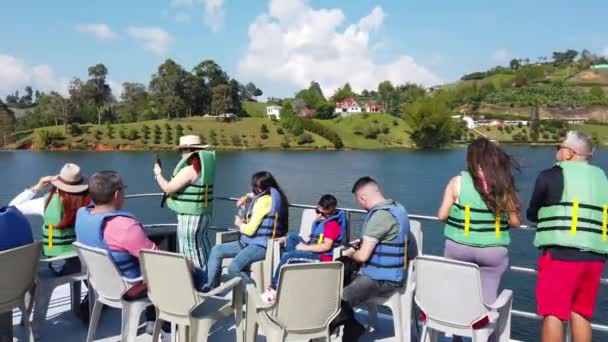 Naturaleza Verde Salvaje Pozos Azules Blue Wells Villa Leyva Colombia — Vídeo de stock