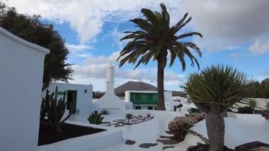 Europe, Spain, Lanzarote, Canary Islands 2023 Cesar Manrique foundation -tourist attraction