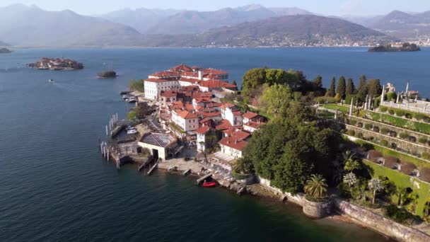 이탈리아 Isola Bella Isola Dei Pescatori Stresa Arona Lake Maggiore — 비디오