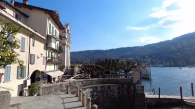 EUROPE, ITALY 2023 Isola Bella Stresa Arona Gölü Maggiore 'daki Borromeo Adaları - İnanılmaz bahçe ve saray - turistik eğlence merkezi 