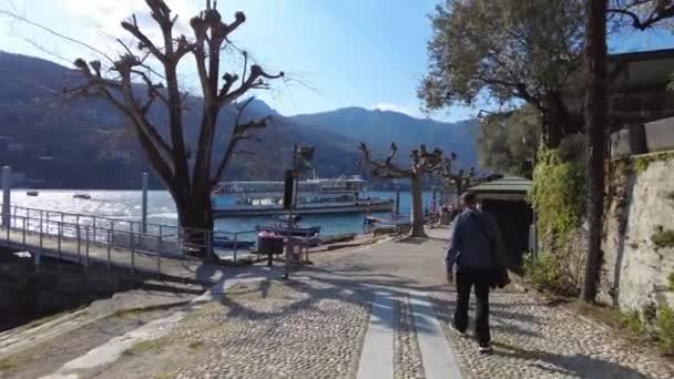イタリア2023 Isola Madre Isola Bella Isola Dei Pescatori Stresa Arona — ストック動画