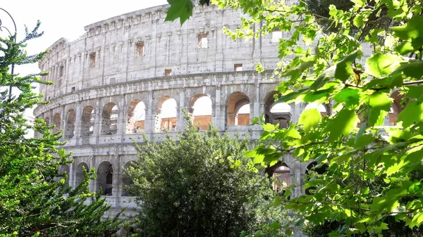 Europa Italia Roma 2023 Colosseo Una Delle Sette Meraviglie Del — Foto Stock