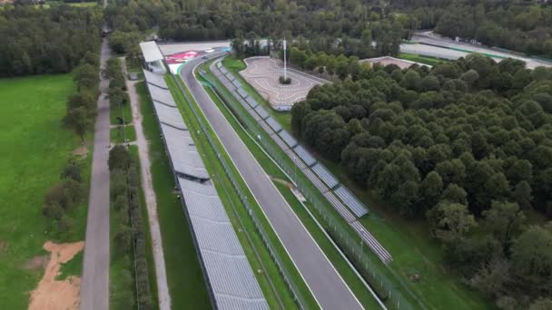 Europe Italy Autódromo Nacional Monza Circuito Internacional Fórmula Localizado Dentro — Vídeo de Stock