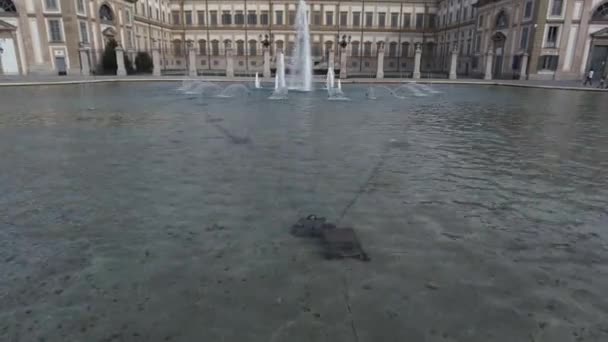Evropa Itálie Villa Reale Monze Brianza Lombardie Neoklasicistní Budova Giuseppe — Stock video