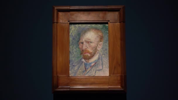 Europa Itália Milão 2023 Exposição Arte Van Gogh Museu Mudec — Vídeo de Stock