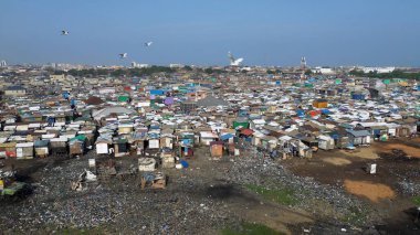 Ghana, Accra, 10,18,24  AGBOGBLOSHIE  people live in slum largest landfill illegal dump in Africa for electronic and plastic waste.  Odaw River High environmental toxic pollution area, climate change  clipart