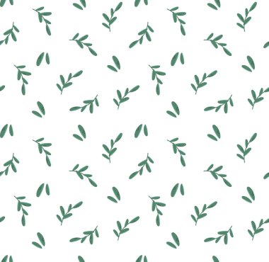 Spring green light seamless pattern