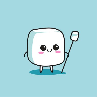 Marshmallow çizgi filmi. Marshmallow karakter tasarımı