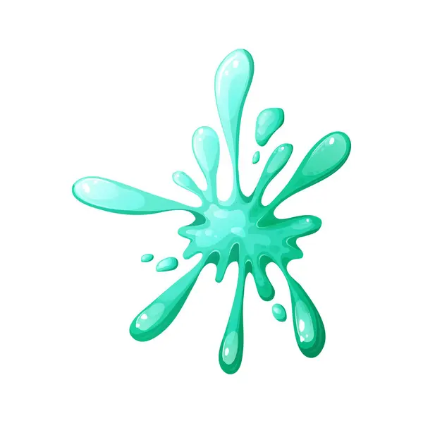 Dripping Slime Splash Cartoon Element Colorful Spot Ink Shape Jelly Royalty Free Stock Illustrations