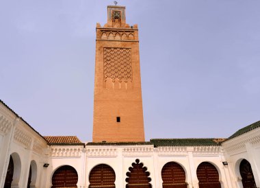 ALGERYA 'DA TLEMCEN' DE MANSOURAH MINARET 'İN GİZLİ Yıkıntıları