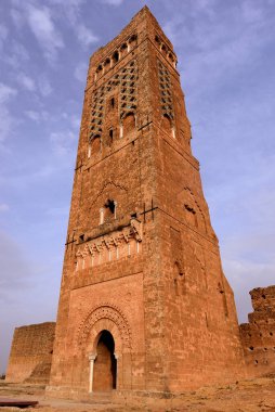 ALGERYA 'DA TLEMCEN' DE MANSOURAH MINARET 'İN GİZLİ Yıkıntıları