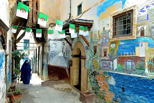 Μεσαια Πολη Του Καζμπαχ Στο Αλγιερσ Πρωτοβουλιο Τησ Αλγεριασ Ουνεσκο — Φωτογραφία Αρχείου