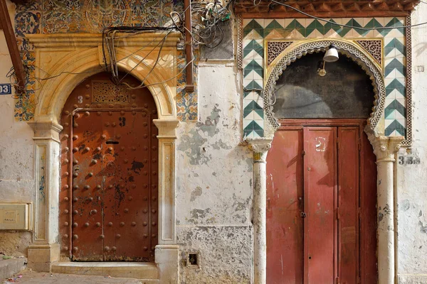 Stock image MEDIEVAL TOWN OF KAZBAH IN ALGIERS, THE CAPITAL OF ALGERIA. UNESCO HERITAGE SITE. 