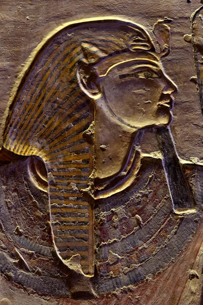 Αρχαία Αιγυπτιακή Ζωγραφική Από Τους Τάφους Στην Κοιλάδα Των Βασιλιάδων — Φωτογραφία Αρχείου